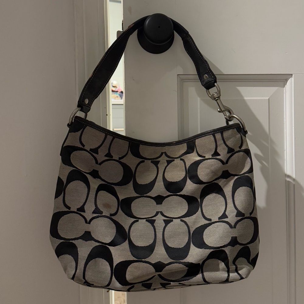 Coach Signature Shoulder Bag - Picture 2 of 5
